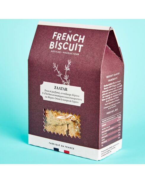 Paquet Le French Biscuit Salé Zaatar 80 gr