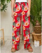 Pantalon Joanne rouge