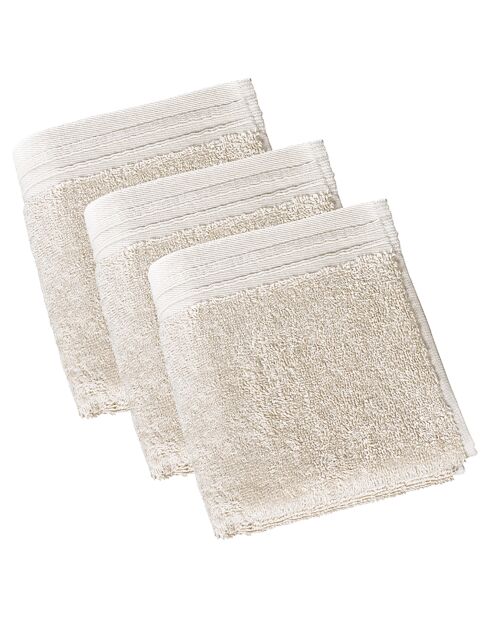 3 Imagine Gästeservietten, 30 x 50 cm, beige