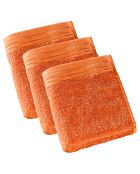 3 Serviettes invité Imagine oranges - 30x50 cm