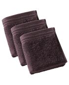 3 Imagine Gästeservietten, 30 x 50 cm, braun