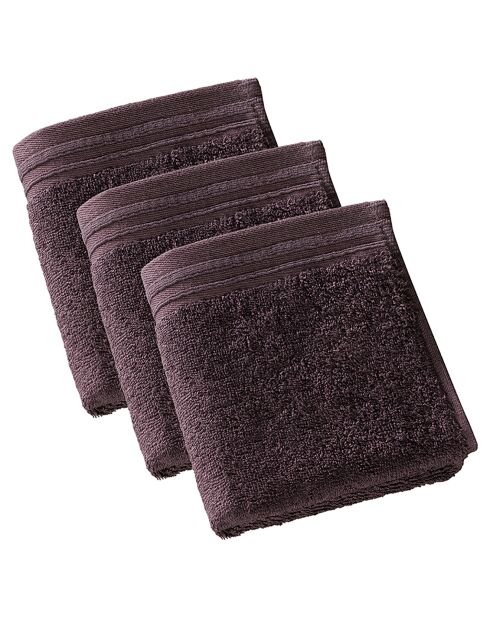 3 Imagine Gästeservietten, 30 x 50 cm, braun