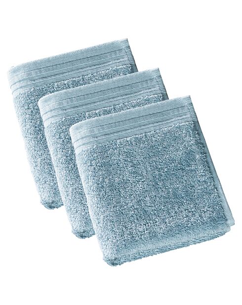 3 Serviettes invité Imagine oxyde - 30x50 cm