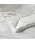 Couette respirante légère été blanche - 260x240 cm