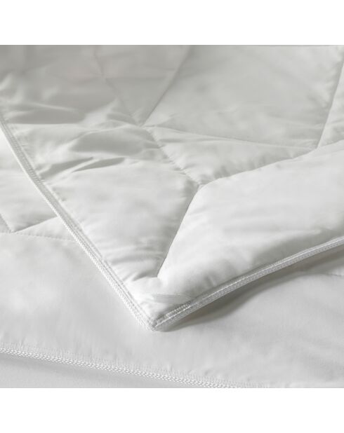 Couette respirante légère été blanche - 260x240 cm