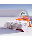 Couette respirante légère été blanche - 260x240 cm