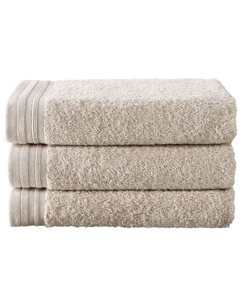 3 Imagine Handtücher, 50 x 100 cm, beige