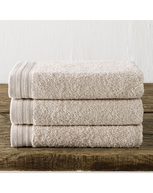 3 Imagine Handtücher, 50 x 100 cm, beige