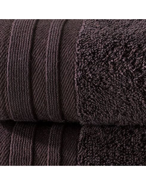 2 Imagine Duschtücher, 70 x 140 cm, braun