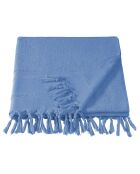 Drap de plage Fjara bleu - 100x180 cm