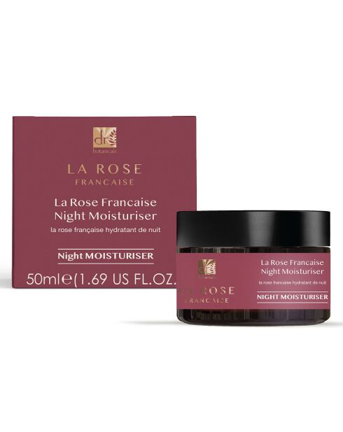 French Rose Hydraterende nachtcrème - 50 ml