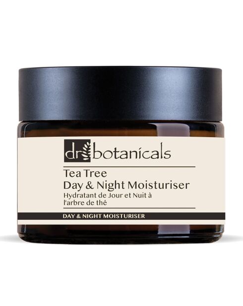 Hydratant de Jour & Nuit à l'arbre à thé - 50 ml