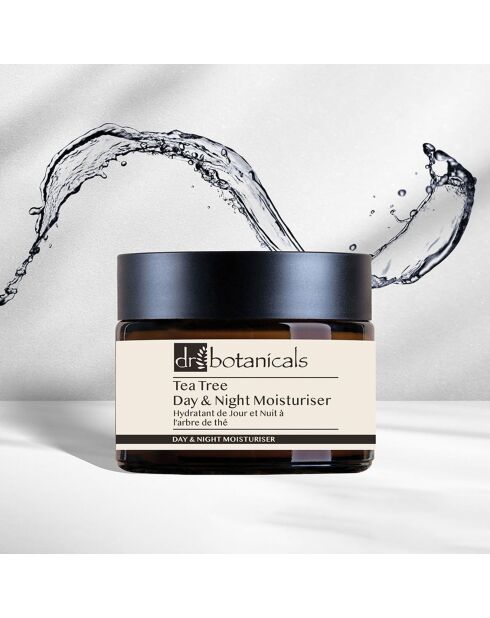 Hydratant de Jour & Nuit à l'arbre à thé - 50 ml