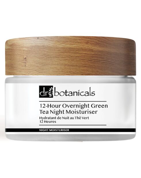 Nachtcrème met groene thee van 12 uur - 50 ml