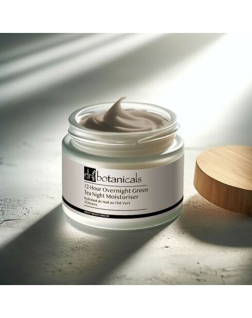 Nachtcrème met groene thee van 12 uur - 50 ml