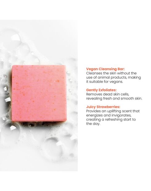 Savon Nettoyant & Hydratant pour le Visage à la Rose - 100 g