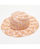Chapeau en papier nude