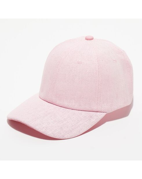 Casquette en papier rose