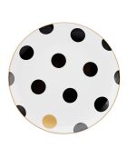 Service de Table en Porcelaine multicolore - 24 pièces