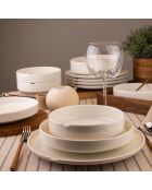 Service de Table en Porcelaine multicolore - 18 pièces