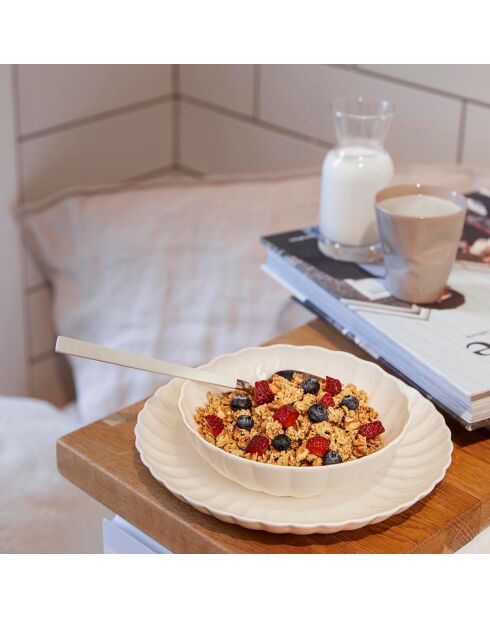 Set de vajilla de porcelana multicolor - 27 piezas