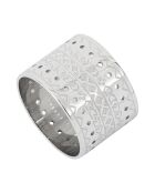 Bague en Acier argentée