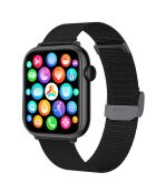 Reloj inteligente Gamma 2024 Edition con correa milanesa negra