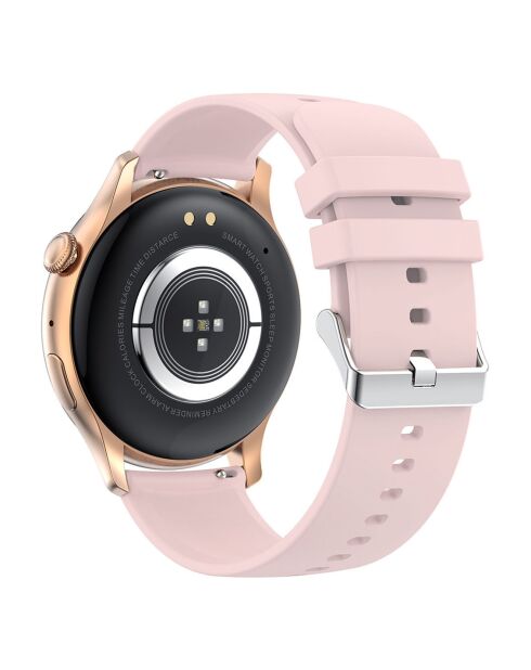 Smartwatch -edition Vogue 2024 IP67 con cinturino in silicone rosa