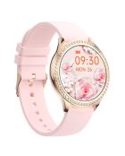 Smartwatch -edition Vogue 2024 IP67 con cinturino in silicone rosa