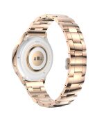 Montre connectée -edition Vogue 2024 IP67 avec bracelet en acier inoxydable dorée