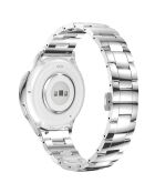Montre connectée -edition Vogue 2024 IP67 avec bracelet en acier inoxydable argentée