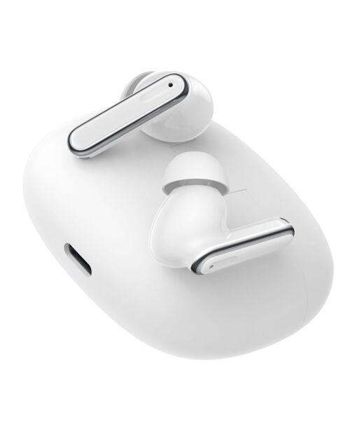 Auricolari wireless (TWS) Bluetooth 5.3 con display LED bianco ECLIPSE Edition