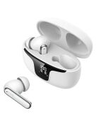 Ecouteurs sans fil (TWS) Bluetooth 5.3 affichage LED Edition ECLIPSE blancs