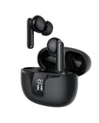 Ecouteurs sans fil (TWS) Bluetooth 5.3 affichage LED Edition ECLIPSE noirs