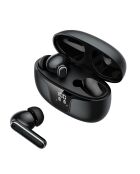 Ecouteurs sans fil (TWS) Bluetooth 5.3 affichage LED Edition ECLIPSE noirs