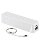 Batterie externe 2600mAh POWER INKASUS blanche