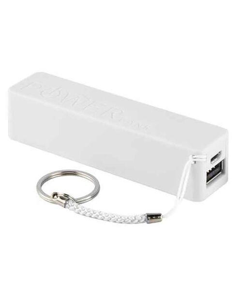 Batterie externe 2600mAh POWER INKASUS blanche
