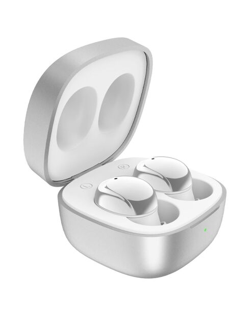 Ecouteurs sans fil (TWS) Bluetooth 5.0 Edition GALAXIE argentés