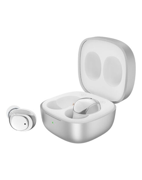 Ecouteurs sans fil (TWS) Bluetooth 5.0 Edition GALAXIE argentés