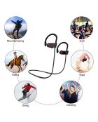 URBAN CITY edition Bluetooth 5.0 sporthoofdtelefoon zwart