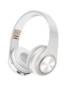 Witte Studio Edition Bluetooth V5.0 stereohoofdtelefoon