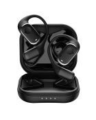 Ecouteurs sans fil Intra-Auriculaires Bluetooth 5.3 Sport edtion DYNAMIC avec Écran à LED + boitier chargeur noirs