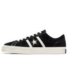 Baskets en Velours de Cuir One Star Ox Pro Academy noires