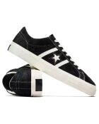 Baskets en Velours de Cuir One Star Ox Pro Academy noires