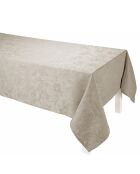Nappe 100% Lin Tivoli Blé jaune gris
