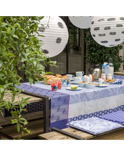 Nappe Nature Urbaine Electrique bleue