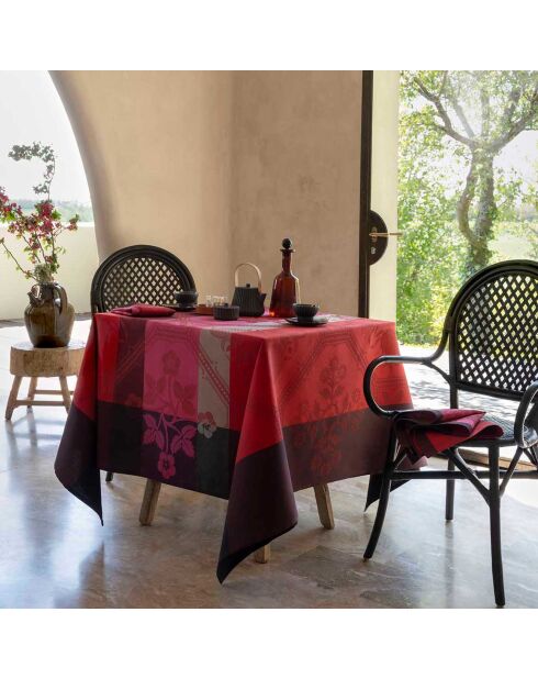 Nappe Hacienda Boléro rouge/rose