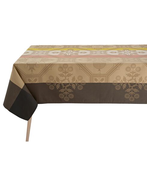 Nappe Hacienda Grès beige/rose