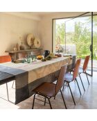 Nappe Hacienda Grès beige/rose