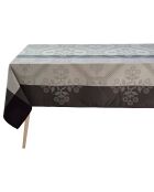 Nappe 100% Coton Hacienda Horizon gris/bleu